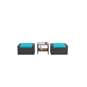 Garden Patio Furniture All Weather Uv Resistance Webbing Weave Outdoor Sofa Set in best price