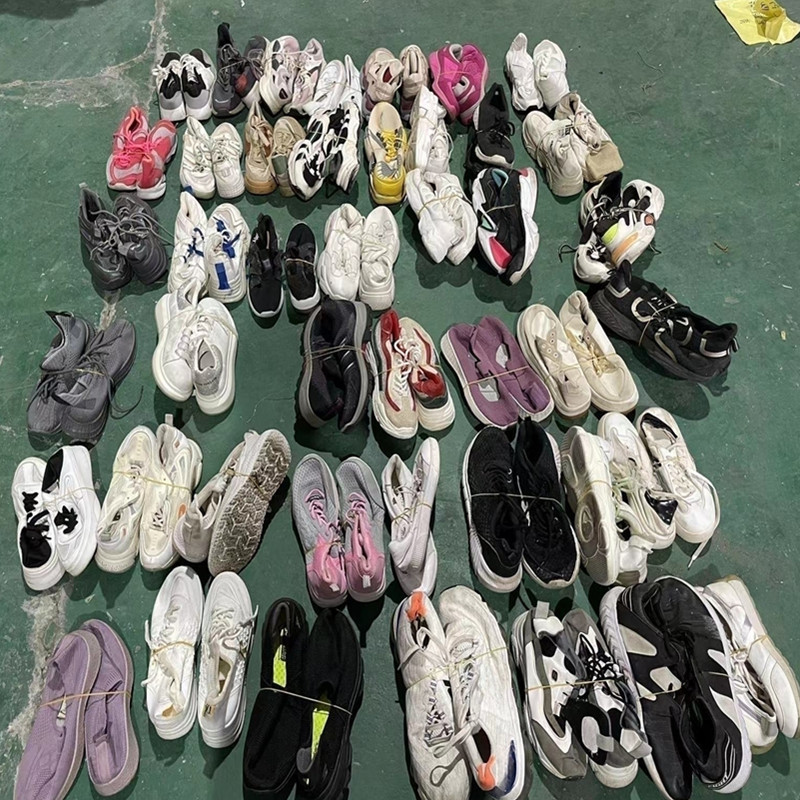 Wholesale Brand High Quality Thrift Men Shoe Bundle Second Hand Women Shoes Bales Branded Used Shoes From USA