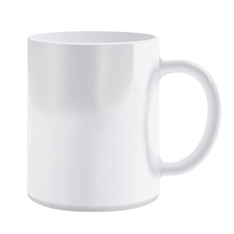 Wholesale Custom Logo Mugs Factory Price 11 Oz Porcelain Plain White Blank Sublimation Ceramic Tea Coffee Cup Mugs with Handle