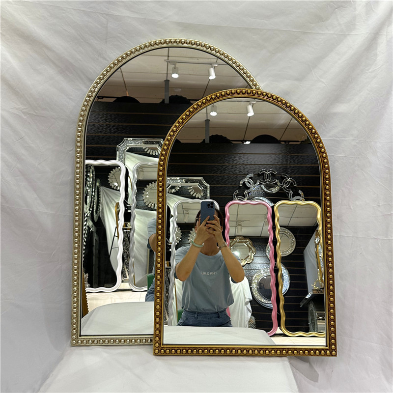 Arched Led Lights Creative Smart Mirror Bathroom Bathroom Hd Silver Mirror Centerpiece Mirror Decor