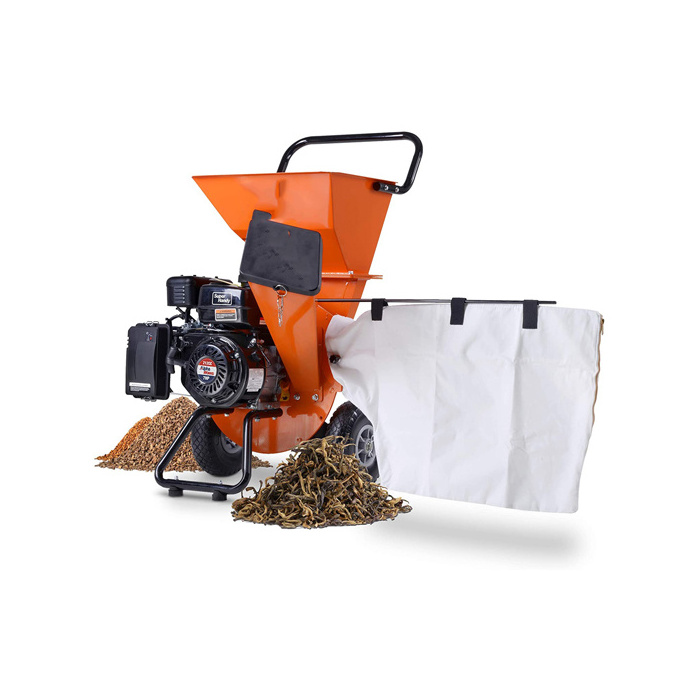 CE forestry Machinery 22hp 40hp 50hp Wood Chipper Shredder wood chipper machine tree branches shredder 8 inch diesel self-power