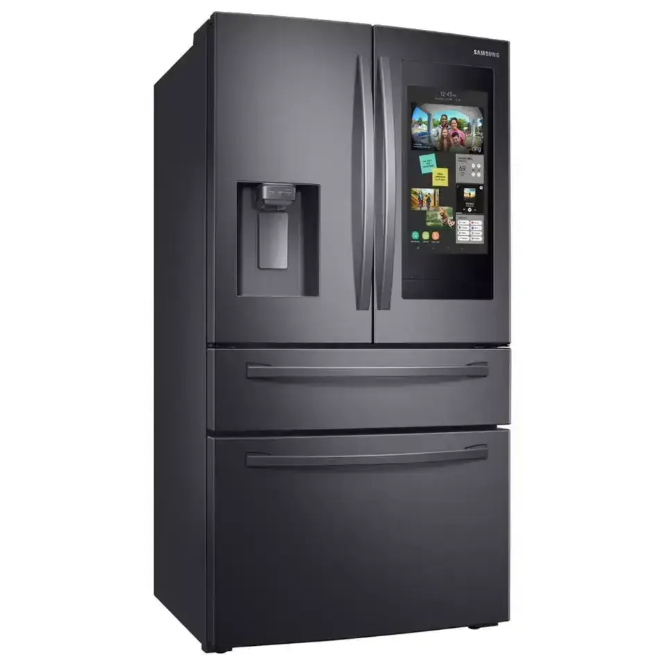 High Quality 28 cu ft 4 Foor French Door Refrigerator With Touch Screen Stainless Steel