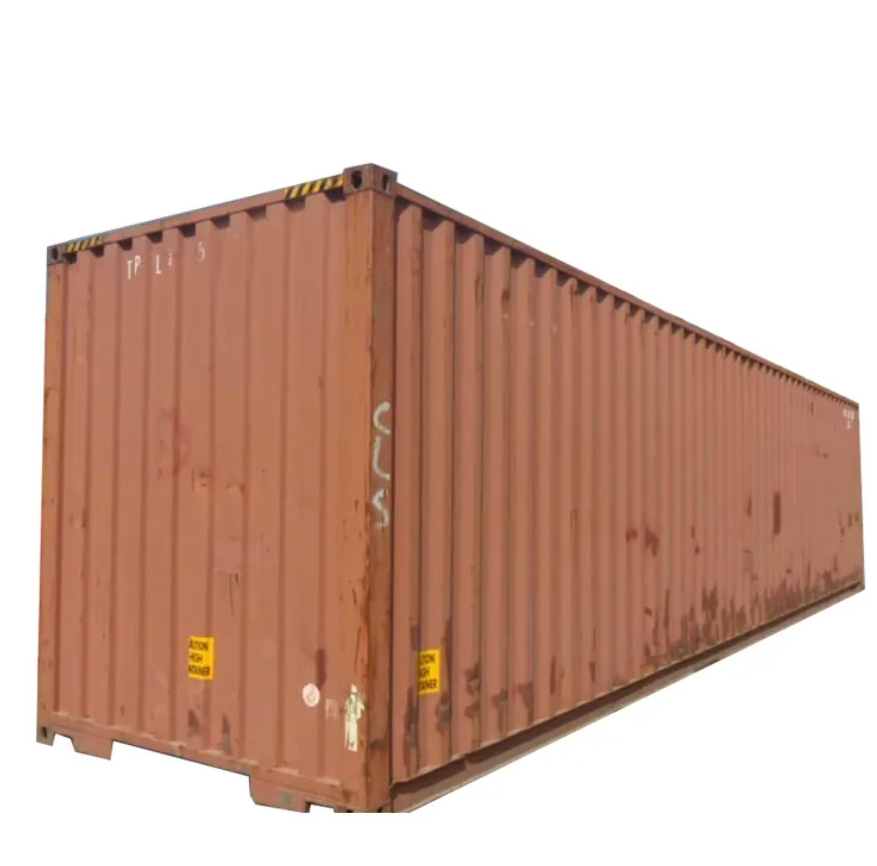 Used or Brand new Hand 100% new 40 & 20 , 30, 45 , foot high cube metal shipping container for sale