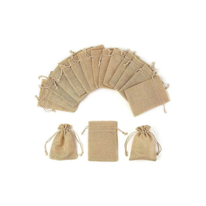 Customized tea packing jute bags Packing Window Jute Bag Tote Buyers Rice Used Jute Gunny Bags For Gift