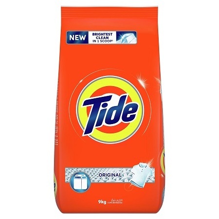 Tide Powder Laundry Detergent Original Scent 9kg