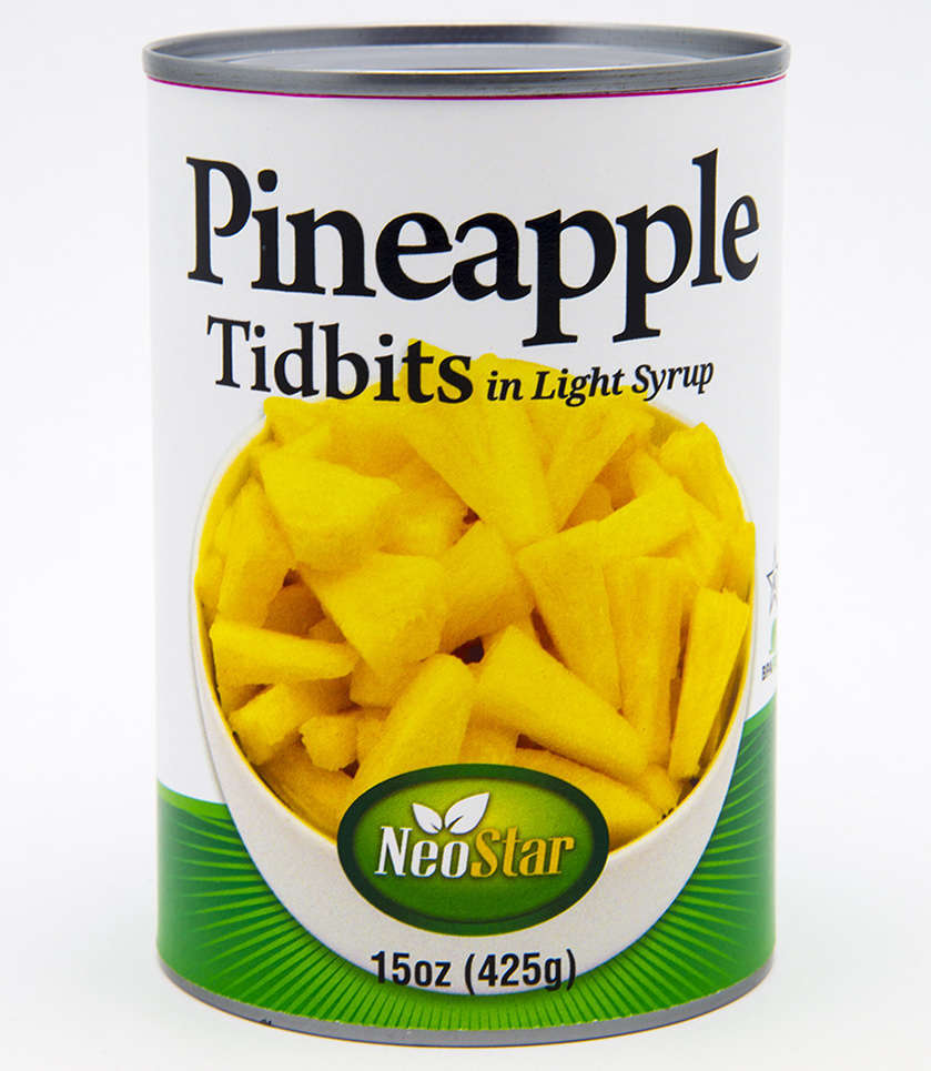 High Quality Factory Canned Pineapple Slices In Light Syrup - Queen Pineapple Canned 580ml