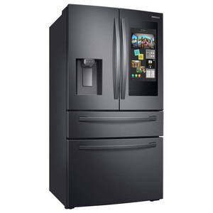 High Quality 28 cu ft 4 door french door refrigerator with touch screen Stainless Steel