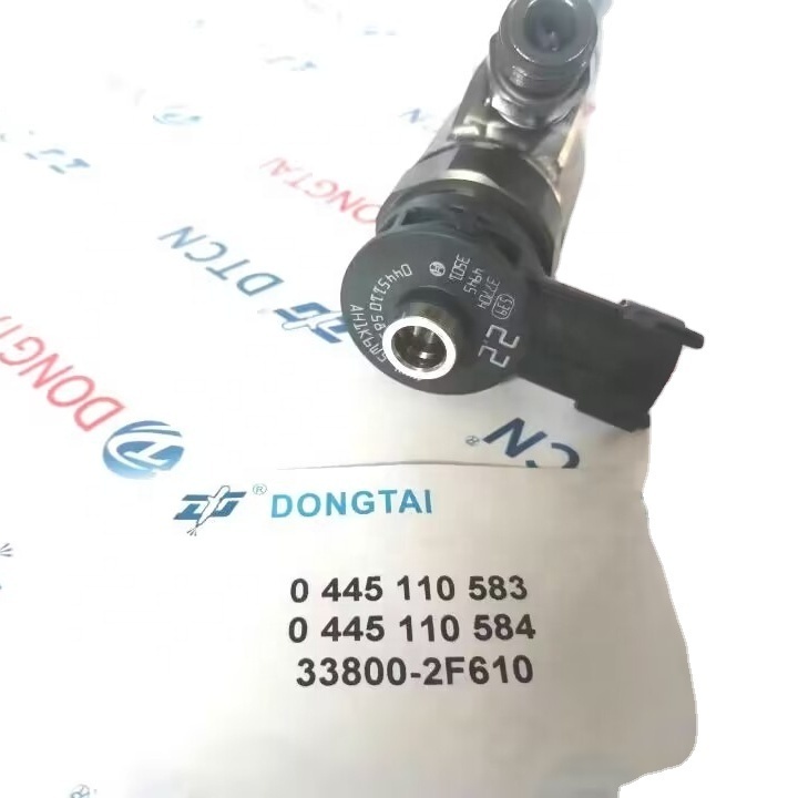 New Diesel Common Rail Injector 0445110583 0445110584 Fuel Injector 338002F610 33800-2F6100 For Hyundai D4HB D4HA Engine