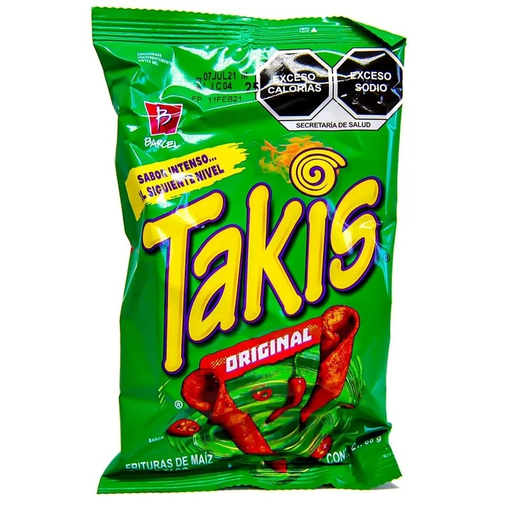 Imported 113g (Pack of 3) - Takis Fuego Rolled Tortilla Chips Wholesalers