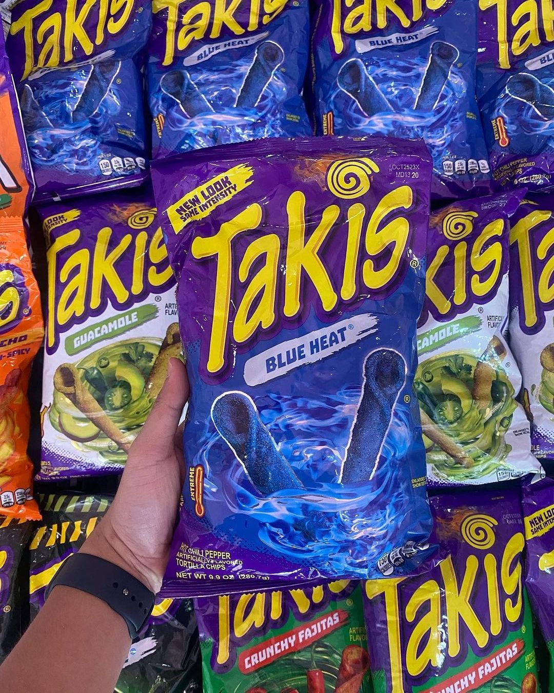 Takis Hot Chili Pepper and Lime Tortilla Chips Individual Packaged Snacks 40 Count Pack Free Shipping Domestically