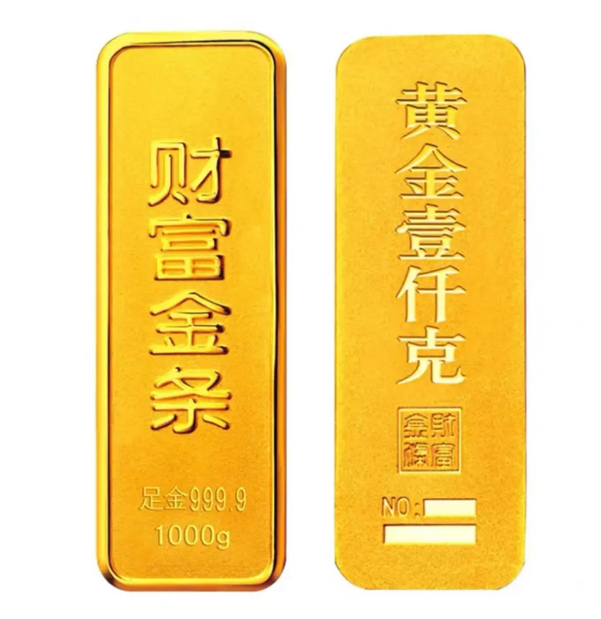 High quality commemorative custom made metal gold clad plated tungsten bar 1 oz 24k pure gold bullion bars Low Price