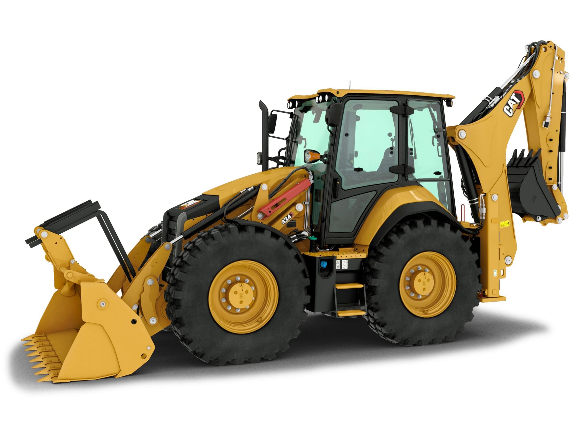 Hot Sale Mini Small Backhoe with Front End Loader and Backhoe CAT 416 CAT420f CAT430 4x4 wheeltractor with front end loader