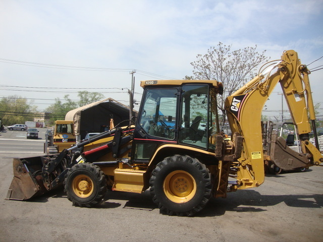 Hot Sale Mini Small Backhoe with Front End Loader and Backhoe CAT 416 CAT420f CAT430 4x4 wheeltractor with front end loader