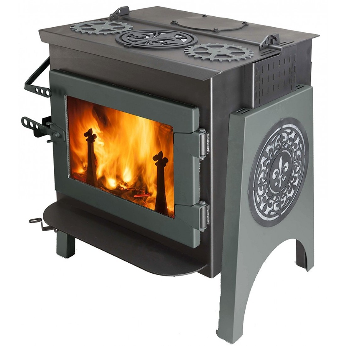 Multifunctional Smokeless Indoor Biomass Wood Pellet Stove 24kw Water Circulation Hydro Wood Burning Pellet Stove