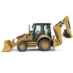 Hot Sale Mini Small Backhoe with Front End Loader and Backhoe CAT 416 CAT420f CAT430 4x4 wheeltractor with front end loader