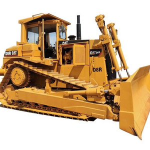 Used large CAT crawler bulldozer original machinery engine parts D8R bulldozer construction equipment