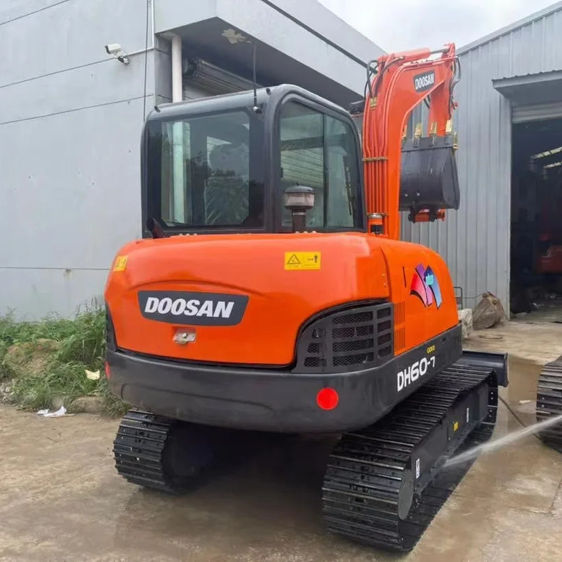 Doosan DH60LC-7  Earth Moving Machinery  Quality assurance Lowest peer price Used Excavator  mini excavator