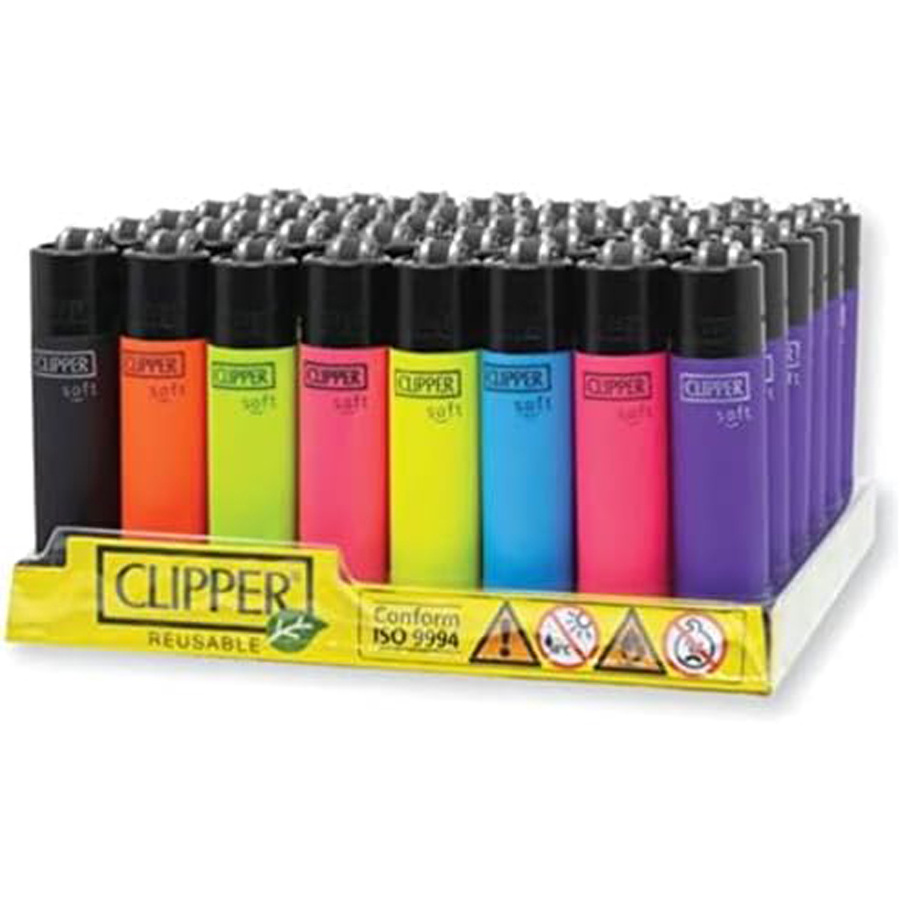 Clippers Lighters Wholesale Spain Lighters with Custom Logo MIX Color For Sale