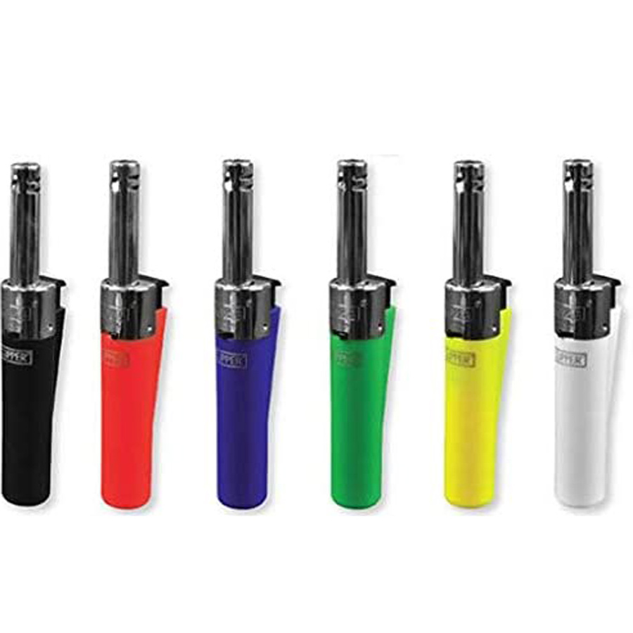 Jet Flame Clipper Wind Resistant Resistant Torch Lighters Tube Lighters Refillable Reusable Plain NEON Color