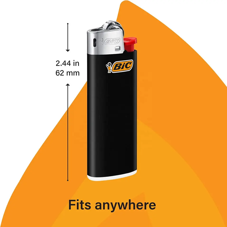 Original Bic lighter j25 and J26 classic b i  c gas cigarette lighter - Mini and Maxi Gas Lighter Flint j3 mini j5 large j6