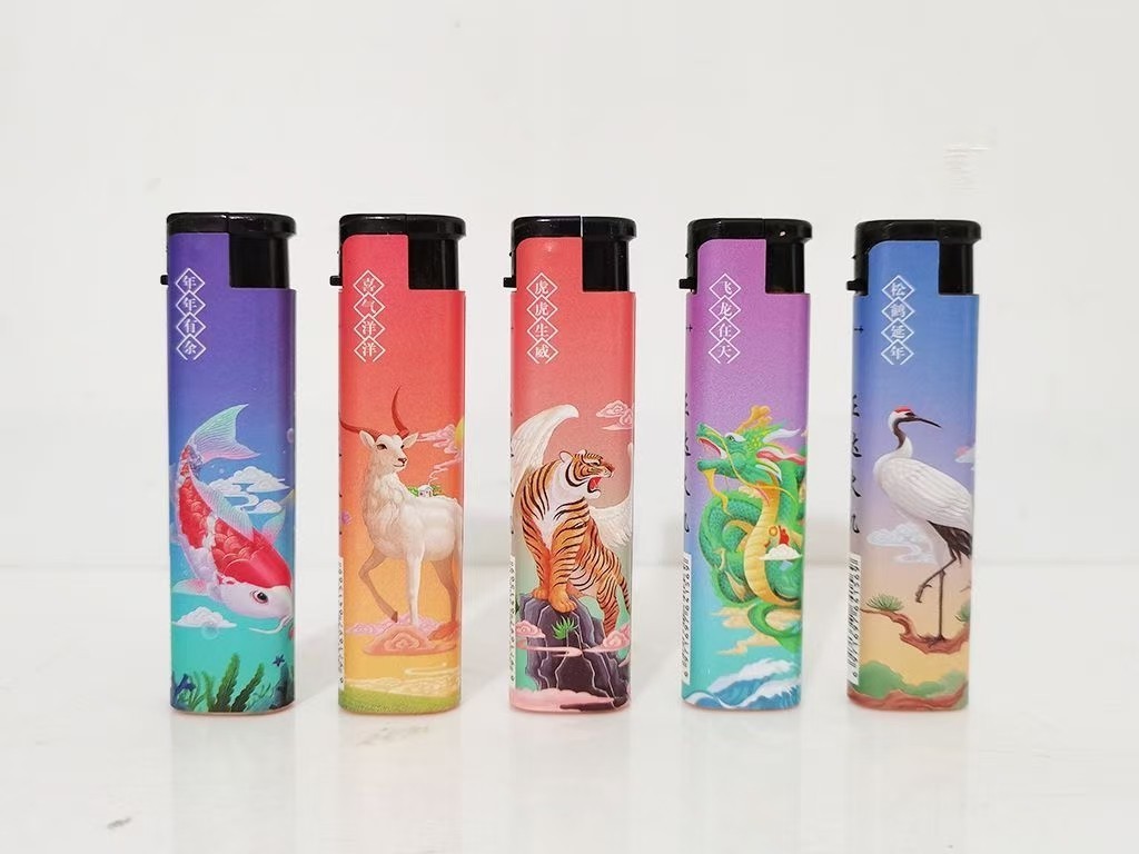 Wind lighter compact small round windproof lighter wholesale windproof lighter disposable