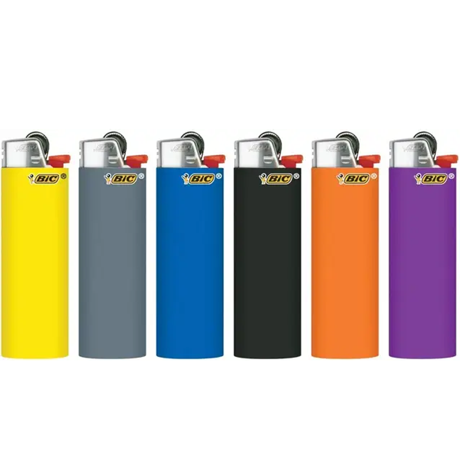 France Disposable BIC Gas Lighters Custom Logo Clipper Lighters For BBQ Kitchen Camping