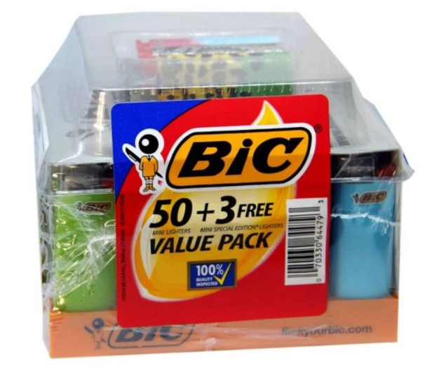 France BIC Lighters Original BIC Custom LighterJ26 Classic Lighters BIC 53pcs Per Box in US Stock Wholesale Price