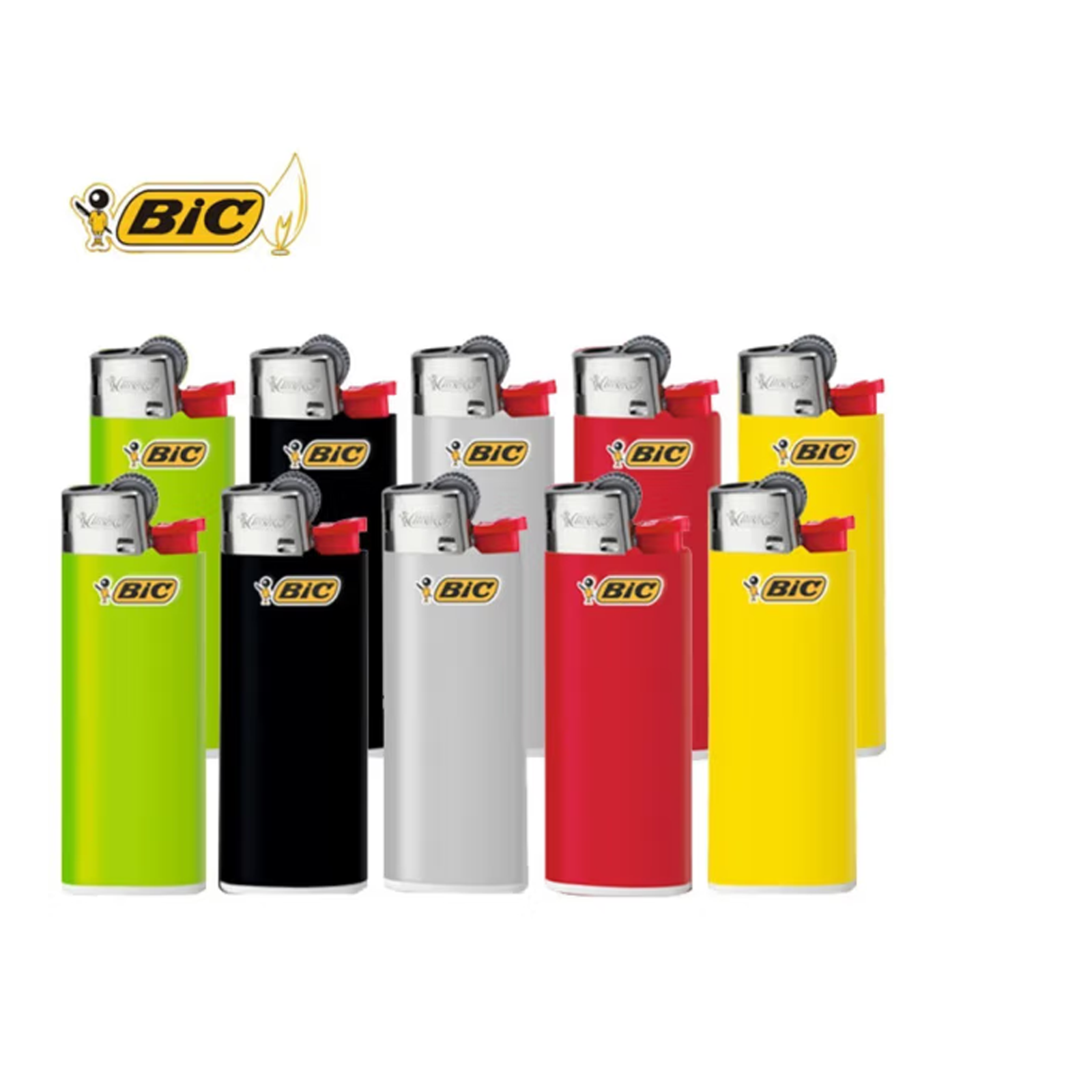 Bic Mini j25 lighters Multi Coloured Cigarette Small Bic Micro Lighters (usa stock )