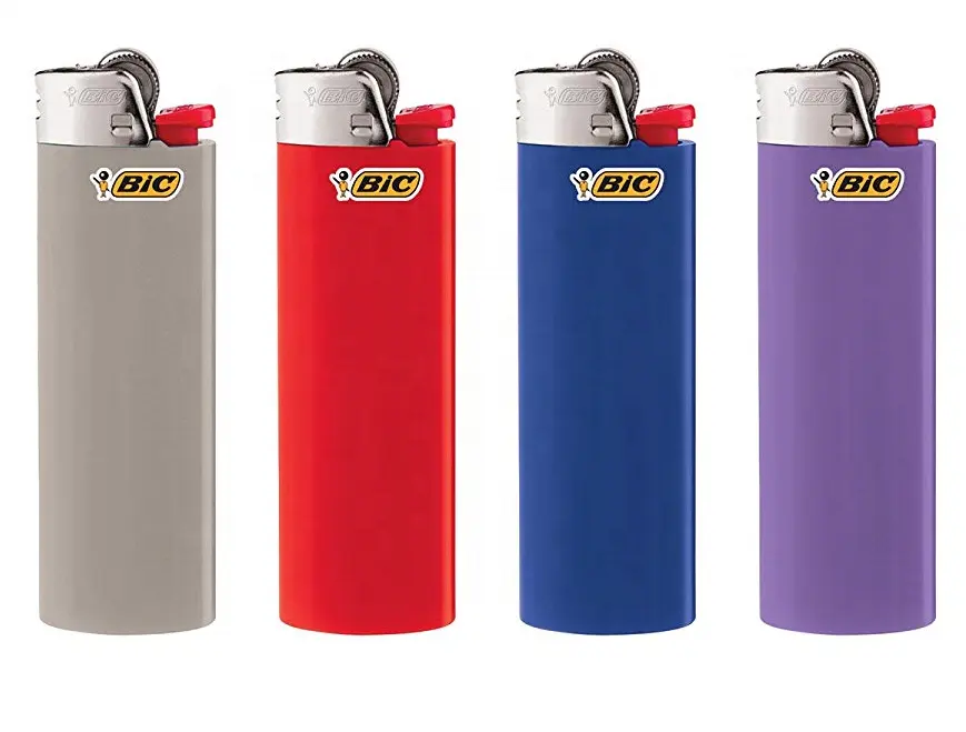 Original Bic Lighter j25 and J26 Classic Bic Gas Cigarette Lighter - Mini and Maxi J3 J5 J6 Gas Lighter Flint Disposable Gas Lig