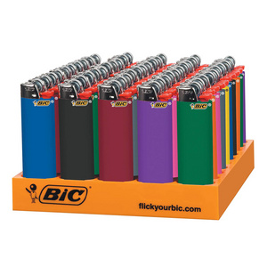 BIC Lighters J26 Wholesale Grinding Wheel Lighter BIC Refill BIG J6 SMALL J5 SLIM J3 Rainbow Color