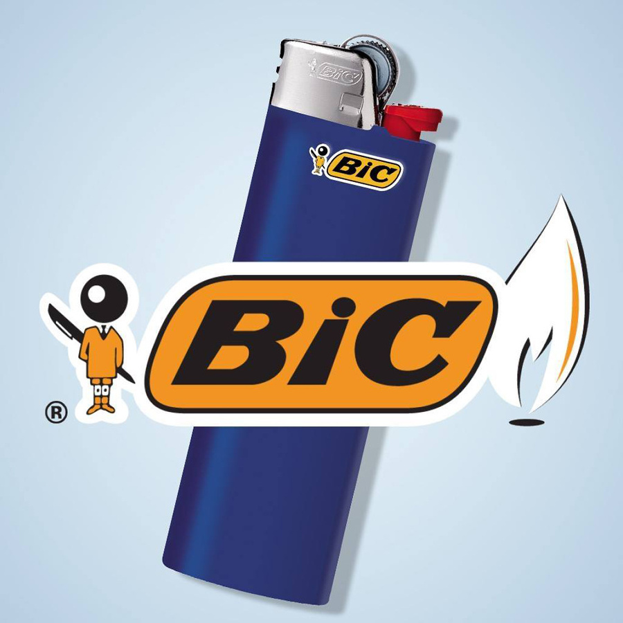 BIC Lighters J26 Wholesale Grinding Wheel Lighter BIC Refill BIG J6 SMALL J5 SLIM J3 Rainbow Color