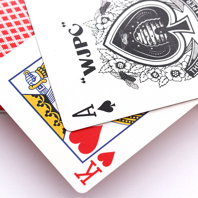 Waterproof Playing Card with Box Front and Back Printing Logo OEM/ODM