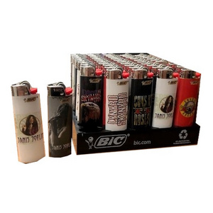 France BIC Original Classic Big Lighter Tray Of 50 Pack J6 J26 Mini And Maxi Plastic Lighters