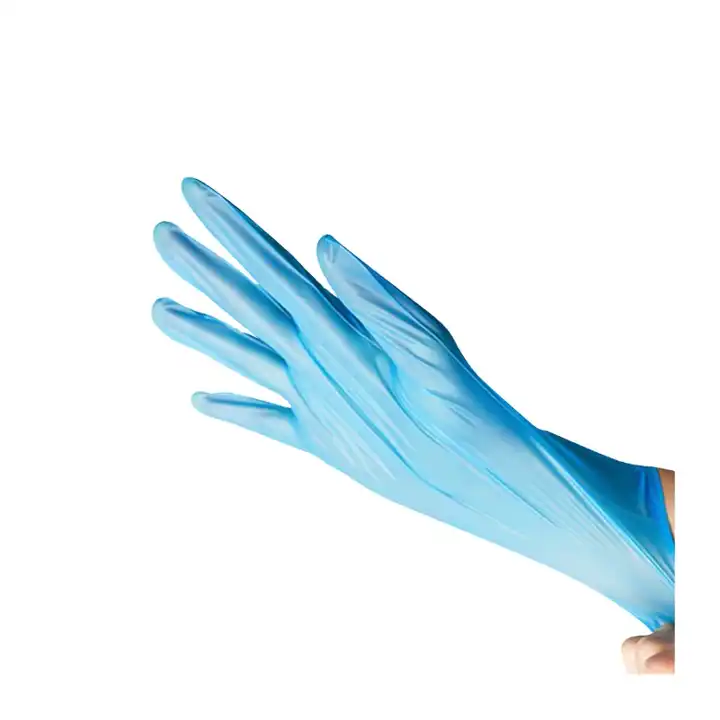 Clear Kitchen Plastic sports working glove Sale Single Packed powder free glove Hair Dye Barber Elastic Tpe Glove