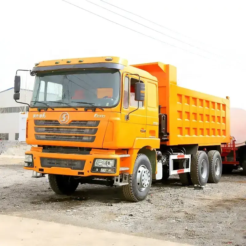 10 tyres DeLong F3000 6X4 used Shacman dump truck