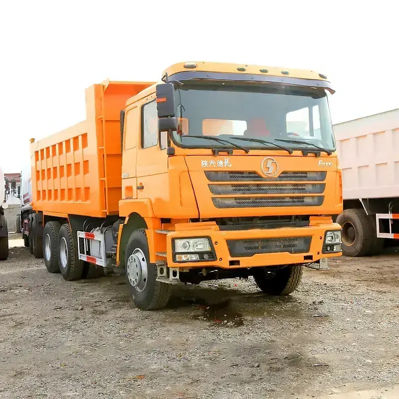 10 tyres DeLong F3000 6X4 used Shacman dump truck