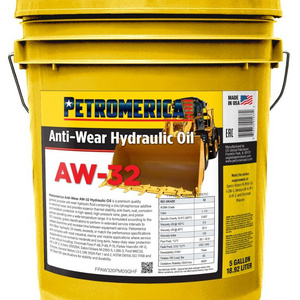 PETROMERICA ANTI WEAR HYDRAULIC OIL AW-32 5 Gallon