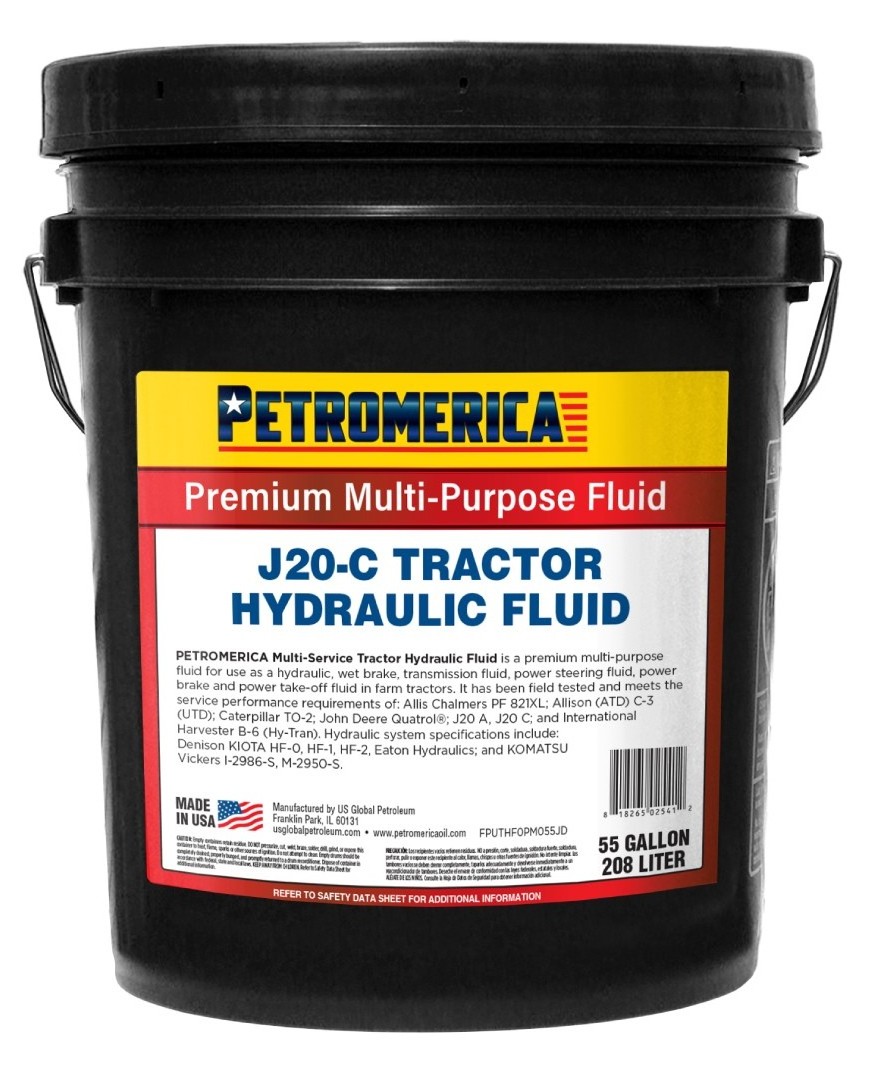 PETROMERICA J20-C UTHF (UNIVERSAL TRACTOR HYDRAULIC FLUID) 55 Gallon