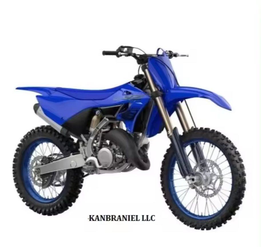 KANBRANIEL LLC 70% Discounted Sales For First Buyer YAM-AHA YZ125X 125cc liquids cooled 2-stroke 6Speed Engine Dirt Bike