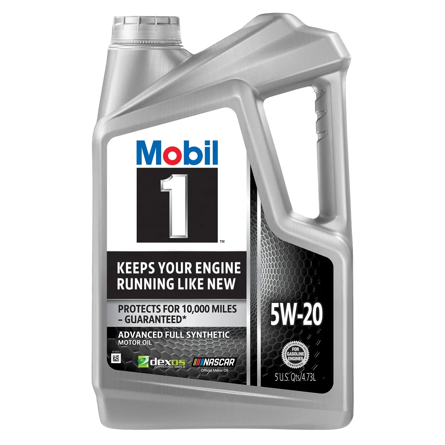 Mobil 1 Advanced Fuel Economy Motor Oil 0W20 Full Synthetic - 5 Quarts Bottle ( 4.73 Liter)- Pak of 3