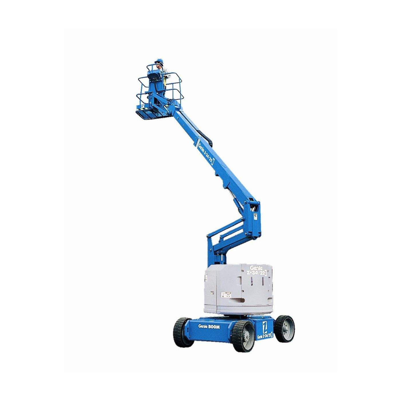 Cherry picker 4x4 truck mounted boom lift car crane with basket