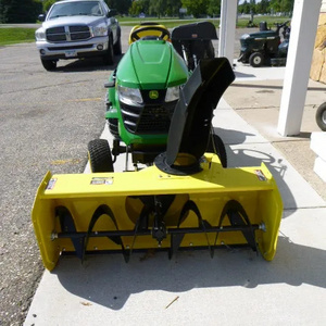 Mini Tractor with snow blower attachment lawn mower John deer model X390 44 blower for snow