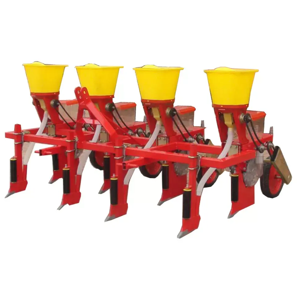 Hot Selling Durable Agricultural Machinery 2-6 Row corn Seeder Soybean/Maize Seeder/ 4 Row Corn Planter With Fertilizer In Stock