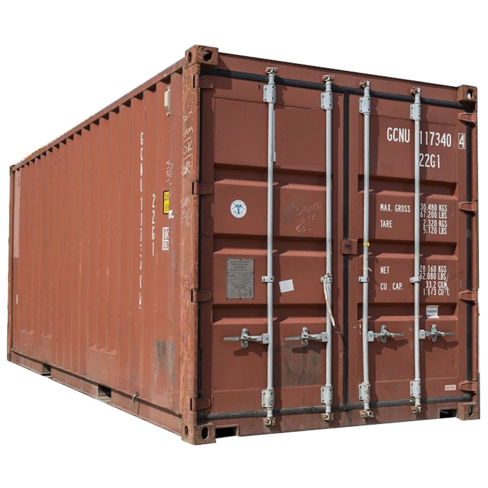 Used or Second Hand 85% new 40 foot high cube metal shipping container for sale