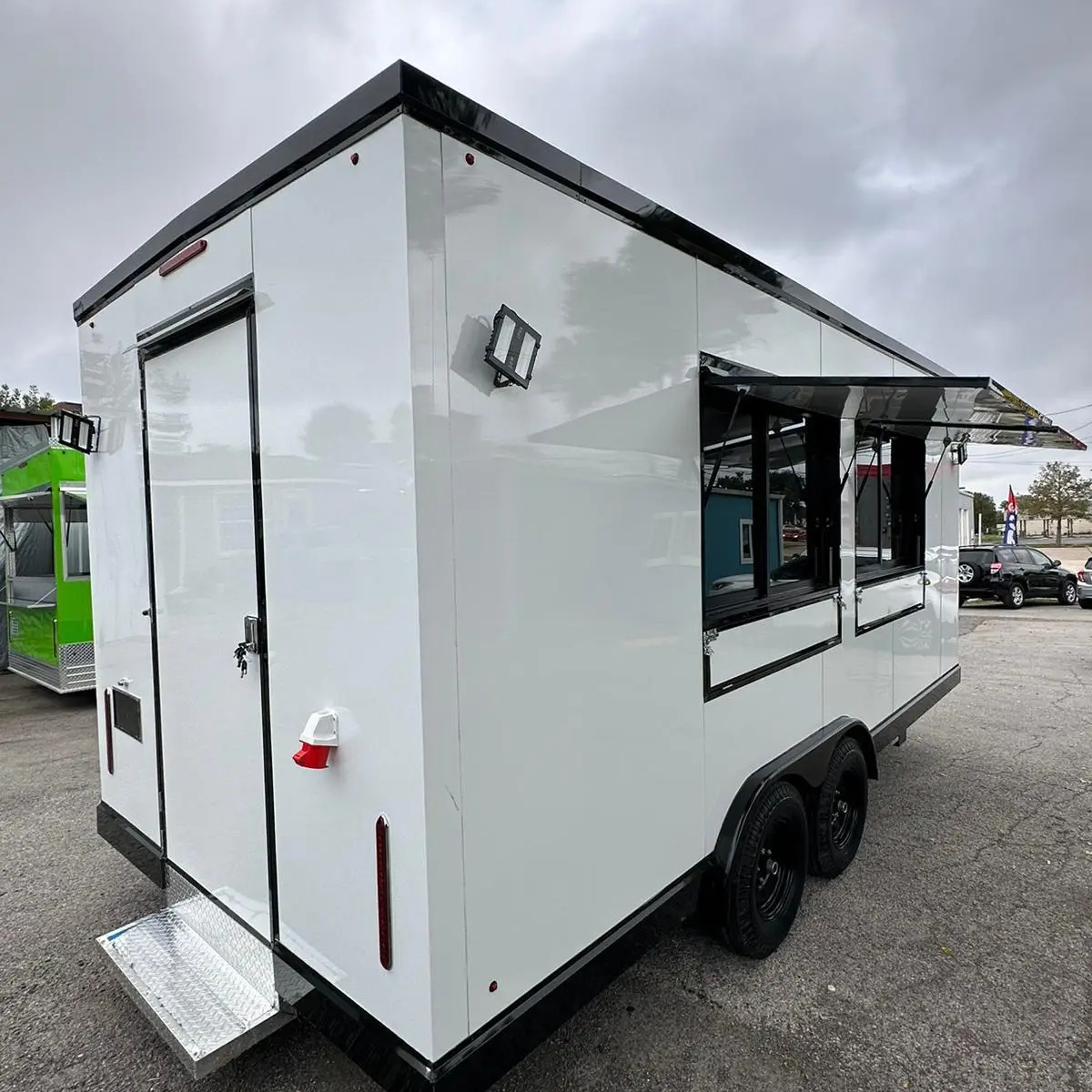 Mobile Food Truck /Street Mobile Food Trailer Cart With CE Certificated Catering Trailers For Sale