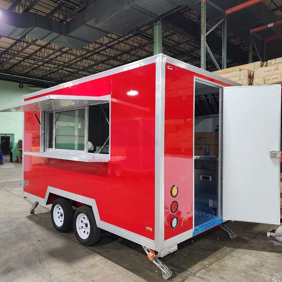 Approved New Arrival airstreams Outdoor Mobile Food Trailer/ Street Mobile Food Cart/ USA