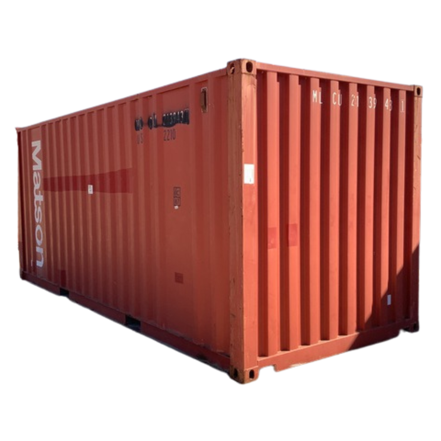 Used or Second Hand 85% new 40 foot high cube metal shipping container for sale