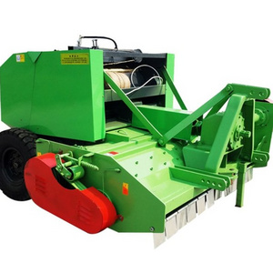 High working efficiency tractor PTO use hay round baler straw baler machine grass round baler