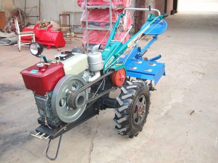 Used 2 Wheel Walking Farm Tractor / Wheel mini Farm Tractor For Sale