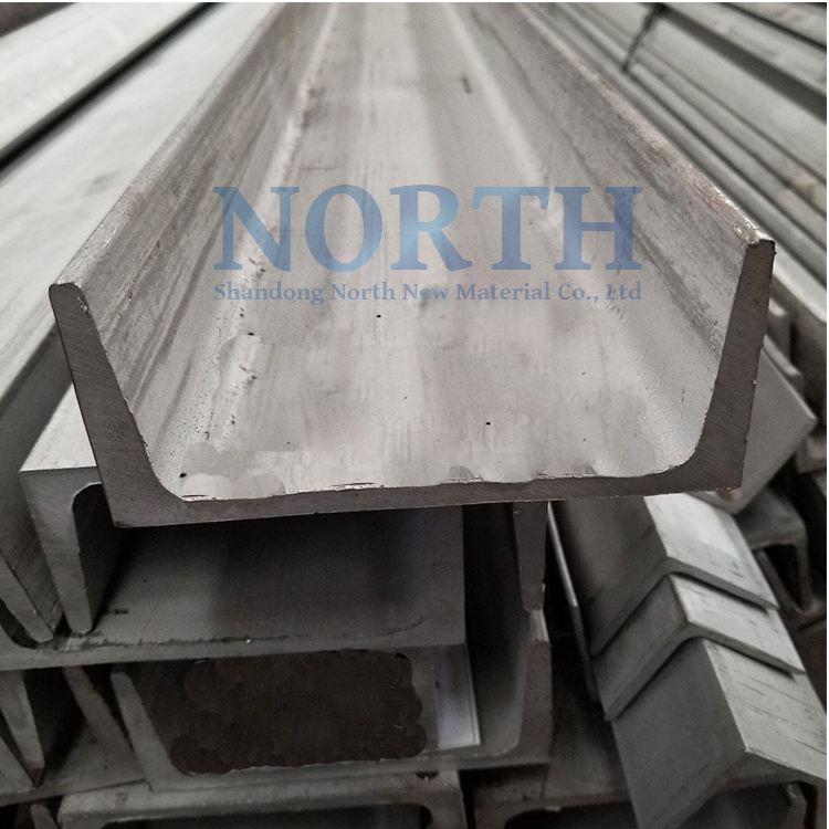 Stainless Steel C U Type Channel Profile Bar 201 304 316L Stainless Steel Channel Bars Extrusion Decorative Profile U Beam